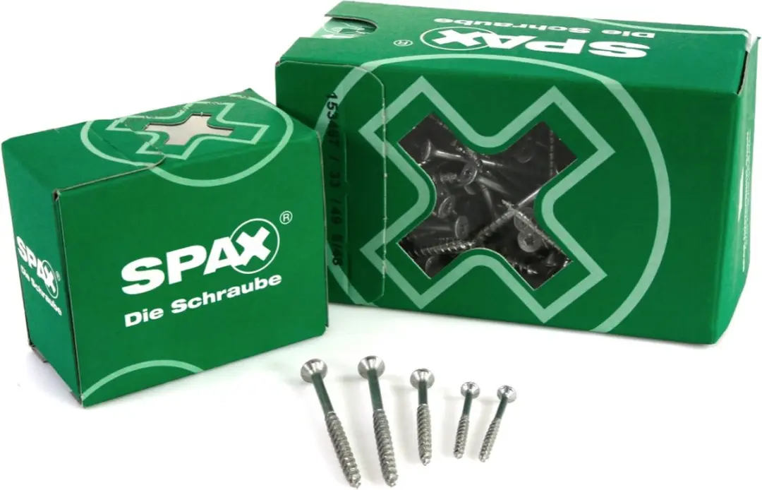 Spax Torx 20 Platkop Spaanplaatschroeven 4x30mm - 200 Stuks - Grijs - afbeelding 2 van 6