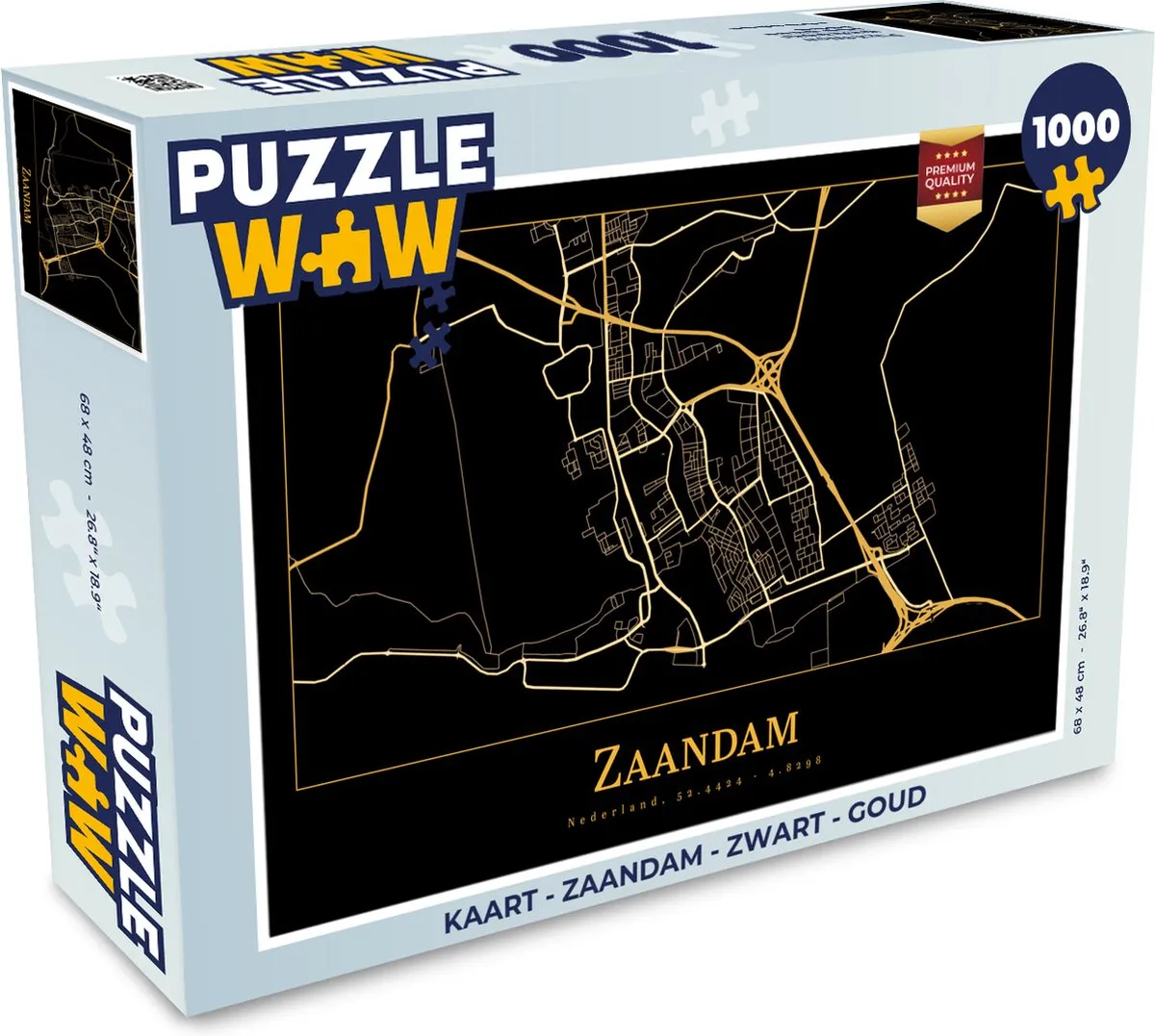 PuzzleWow Zaandam Legpuzzel 1000 Stuks