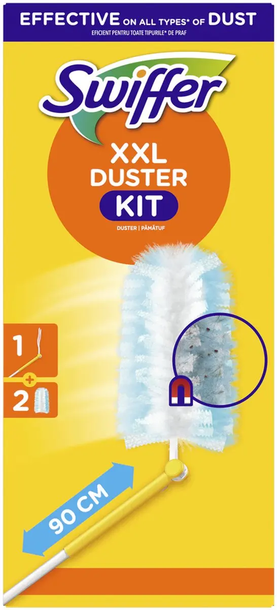 Swiffer Duster XXL Startset - 1 Handvat + 2 Navullingen - afbeelding 6 van 6