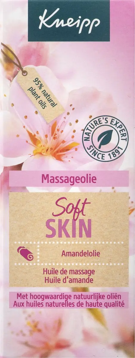 Kneipp Soft Skin Massageolie Amandelbloesem 100ml