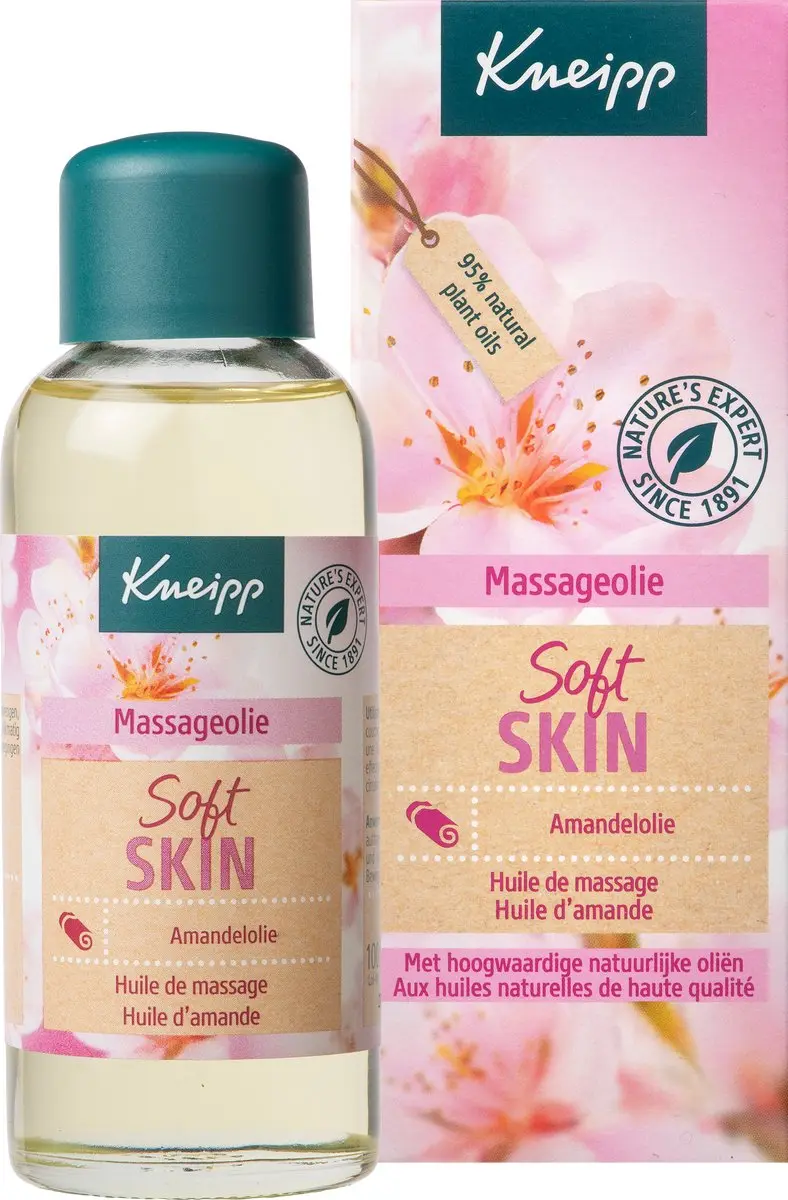 Kneipp Soft Skin Massageolie Amandelbloesem 100ml