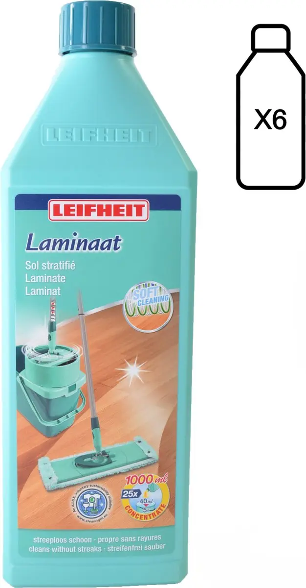 Leifheit Laminaatreiniger 1L - afbeelding 5 van 6