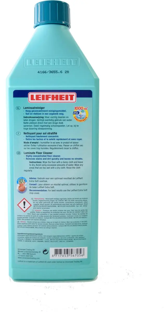 Leifheit Laminaatreiniger 1L - afbeelding 2 van 6