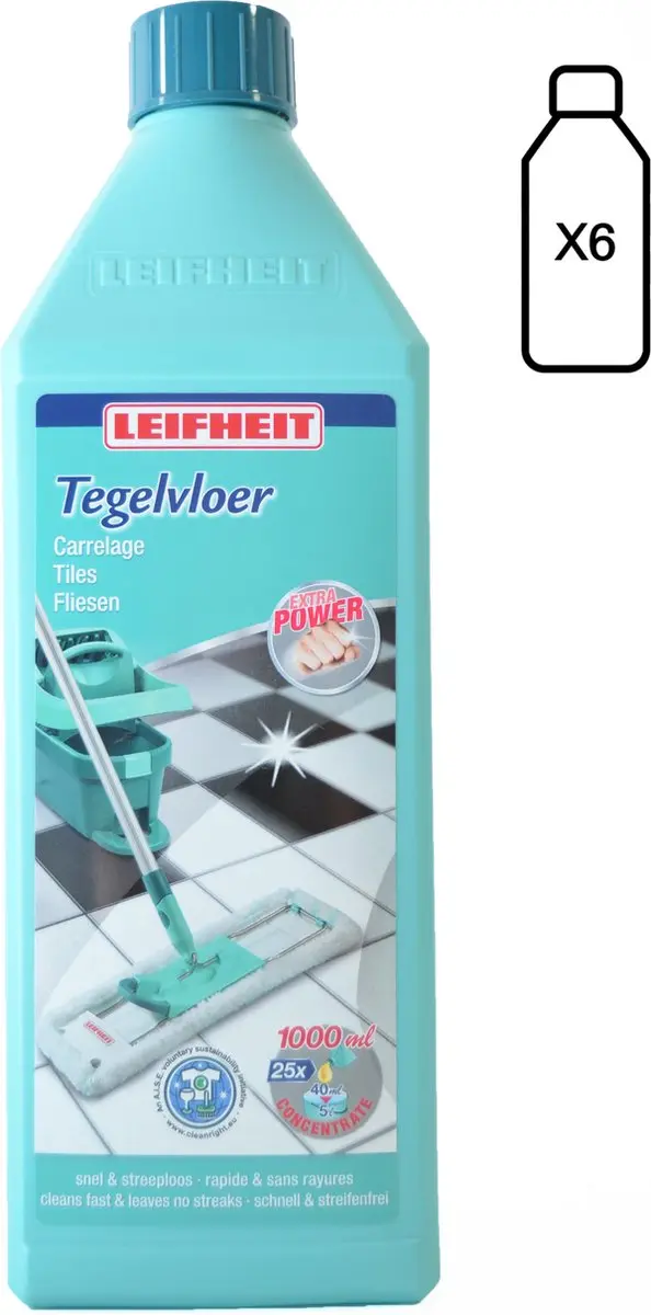 Leifheit Tegelvloerreiniger 1L - afbeelding 2 van 6