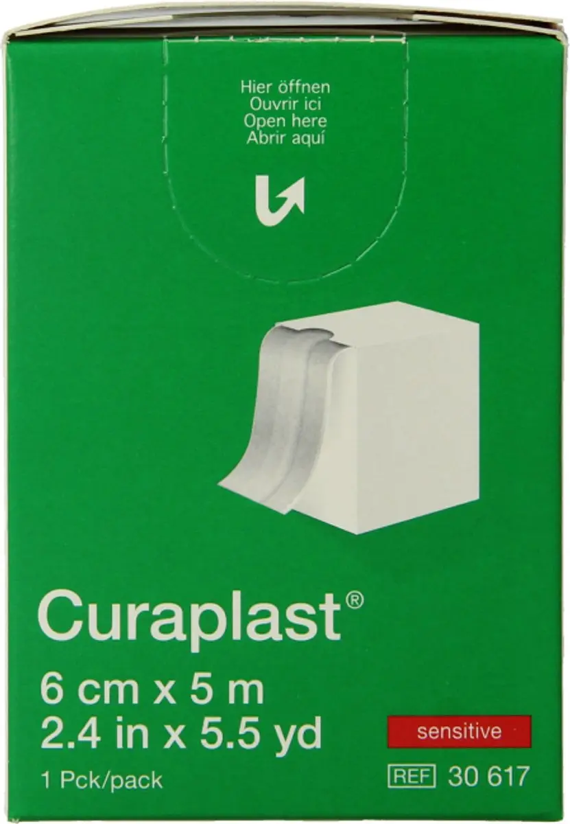 Lohmann & Rauscher Curaplast Sensitive Wondpleister 5m x 6cm - afbeelding 4 van 6