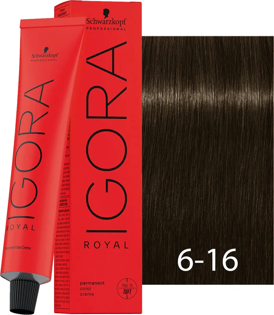 Schwarzkopf Igora Royal 6-16 Kleurspoeling 60ml