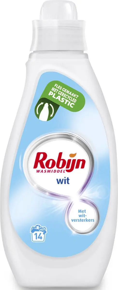 Robijn Vloeibaar Wasmiddel Wit 700ml