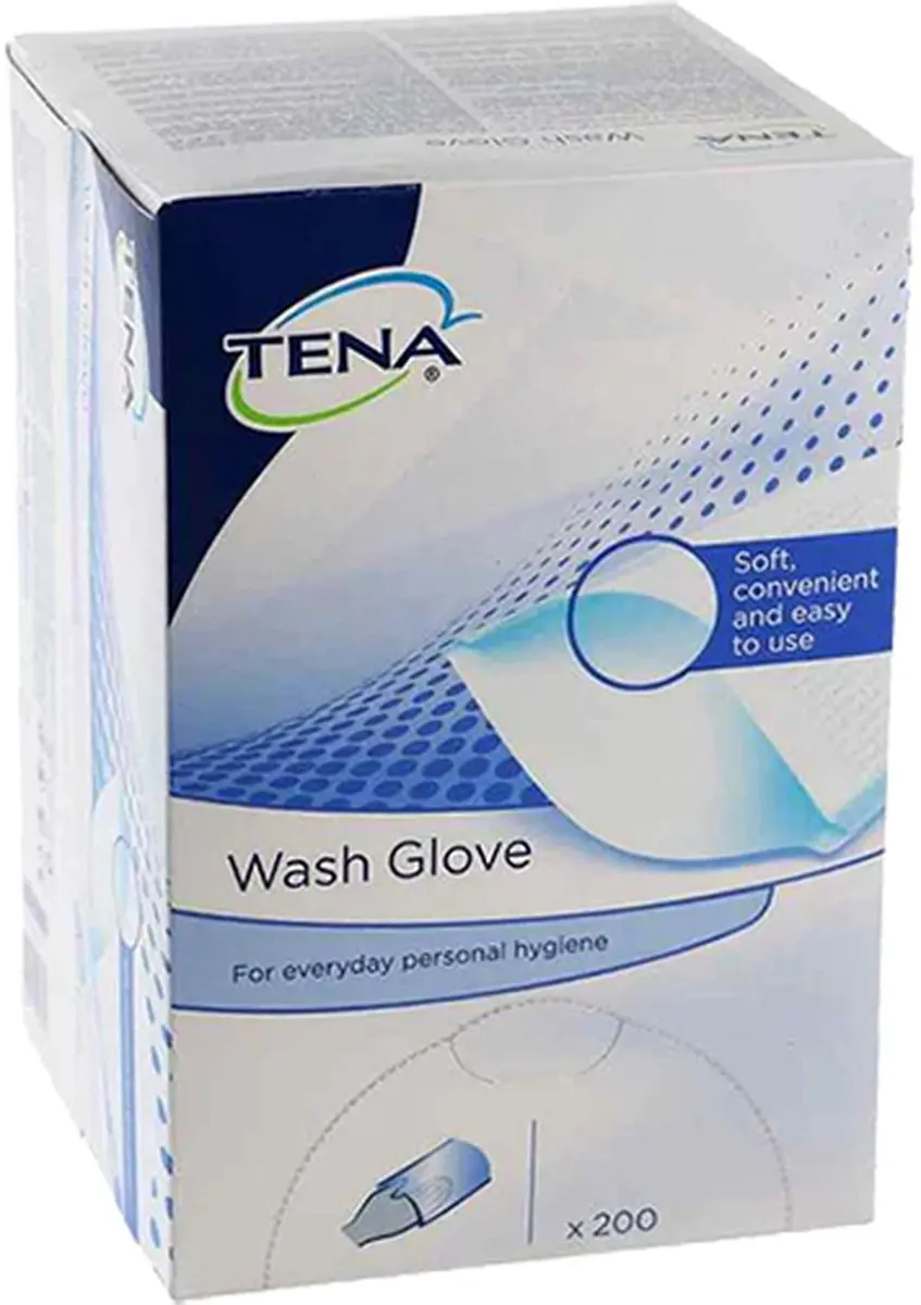 TENA Wash Glove Handschoenen - 1200 Stuks - afbeelding 4 van 6