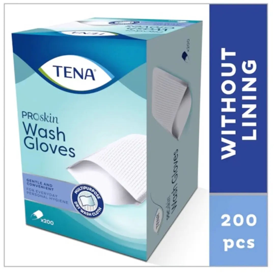 TENA Wash Glove Handschoenen - 1200 Stuks - afbeelding 3 van 6