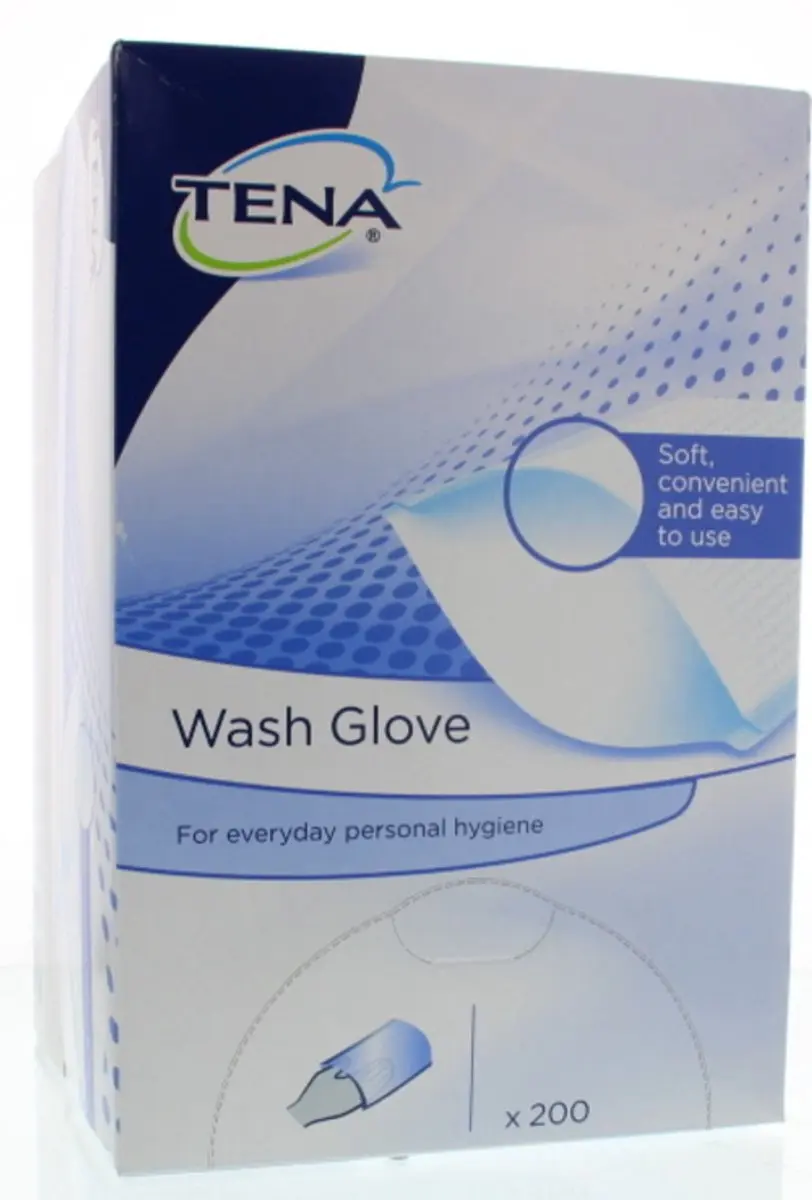 TENA Wash Glove Handschoenen - 1200 Stuks - afbeelding 6 van 6