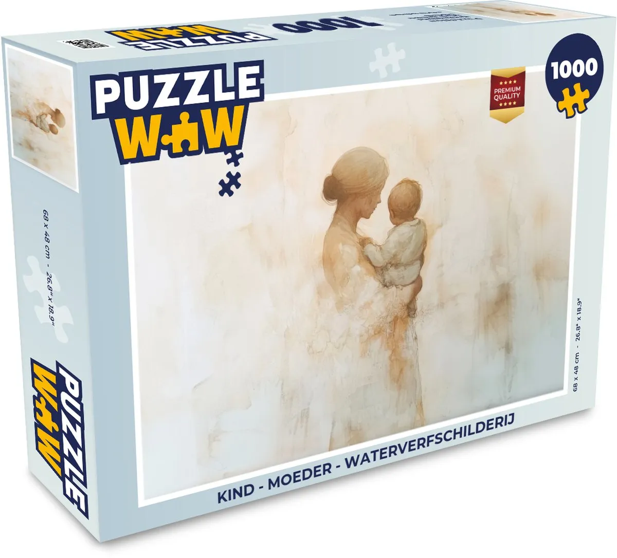 PuzzleWow Legpuzzel 1000 Stuks