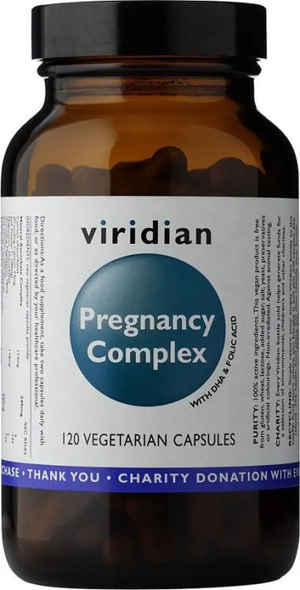 Viridian Pregnancy Complex - 60 Stuks