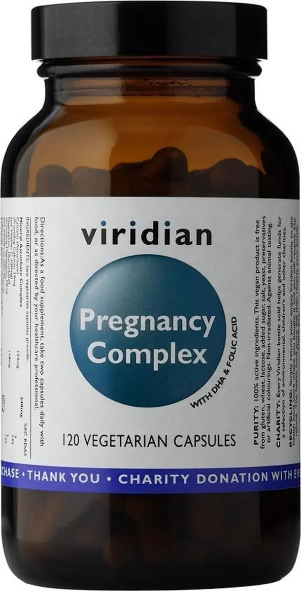 Viridian Pregnancy Complex - 60 Stuks