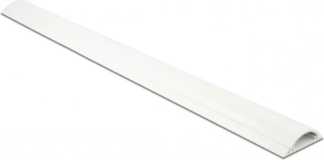 Delock Kunststof Kabelgoot Halfrond 100x5cm