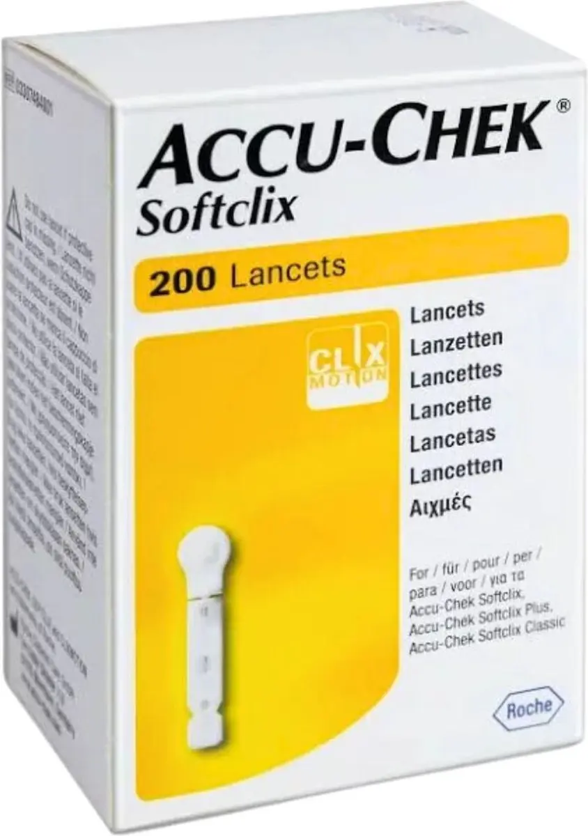 Roche Accu-Check Softclix Lancetten - 200 Stuks - afbeelding 5 van 6