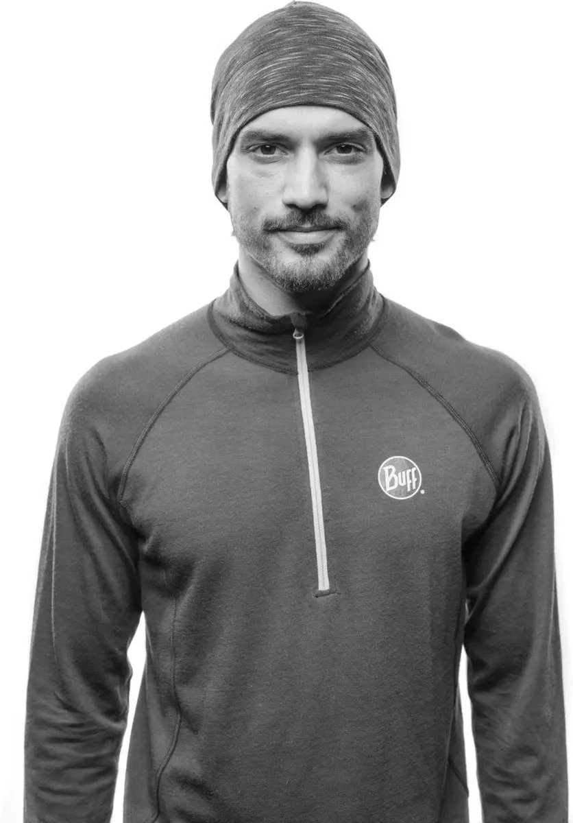 Buff Merino Lightweight Beanie - Grijs - afbeelding 6 van 6