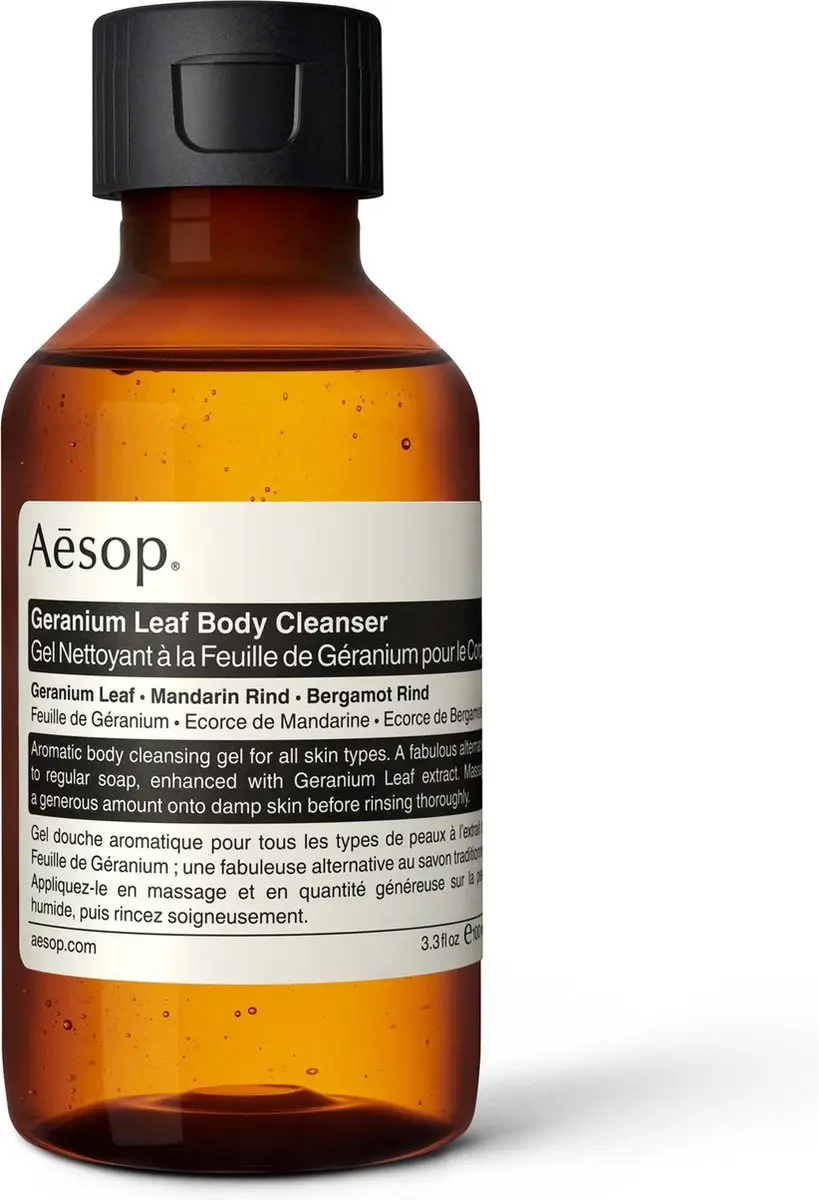 Aesop Geranium Leaf Body Cleanser 100ml - afbeelding 2 van 6
