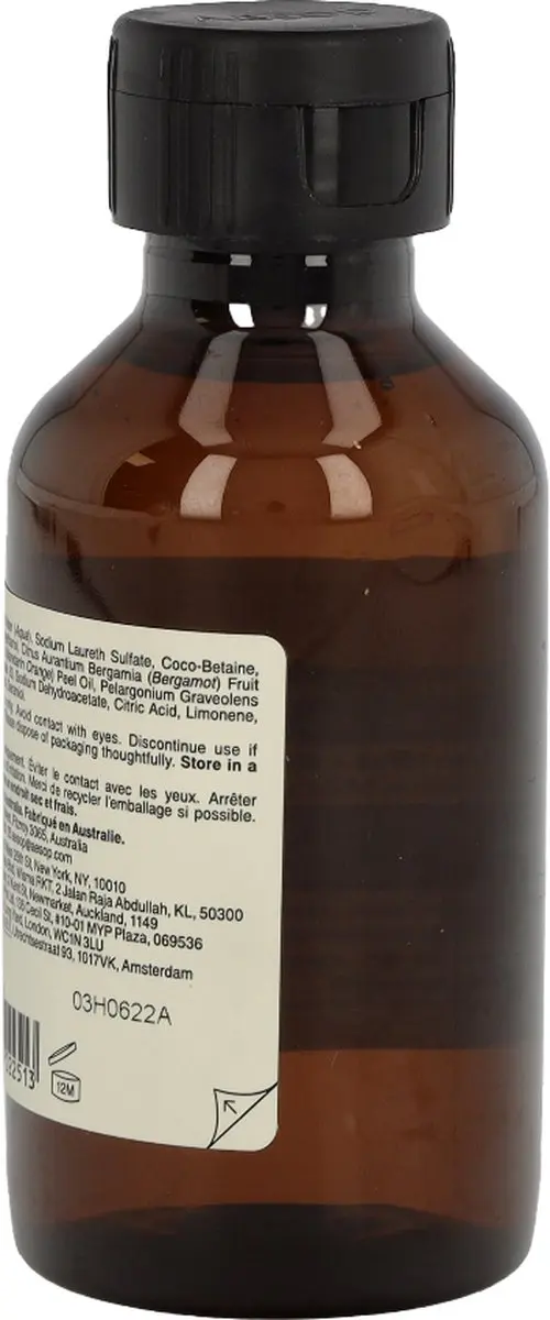 Aesop Geranium Leaf Body Cleanser 100ml - afbeelding 6 van 6