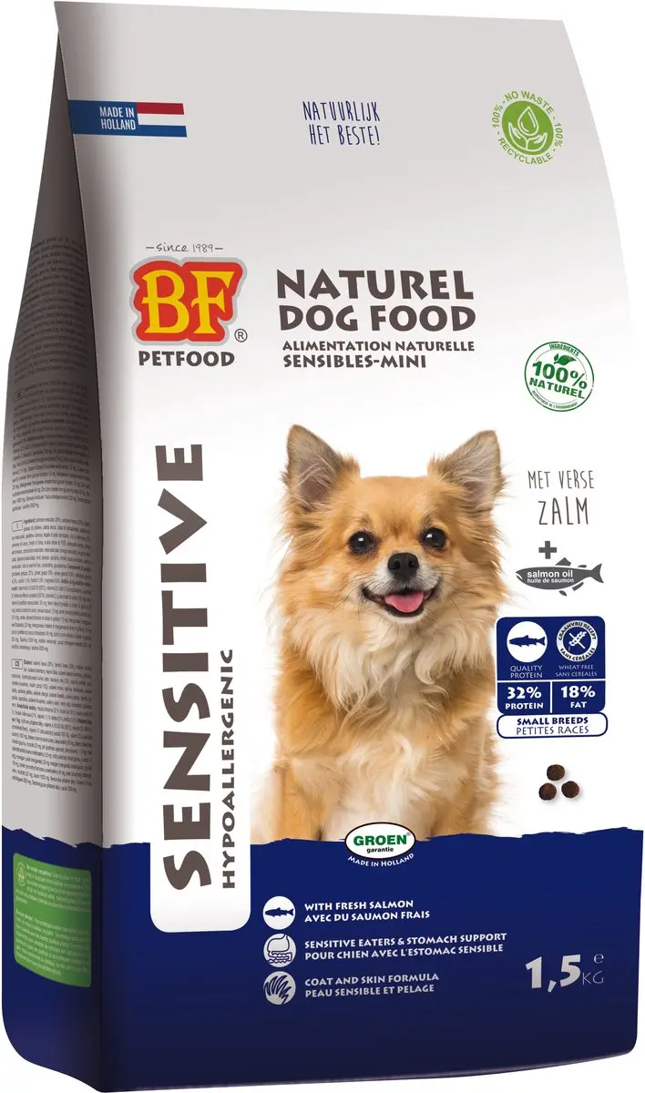 BF Petfood Biofood Sensitive Small Breed 1.5kg