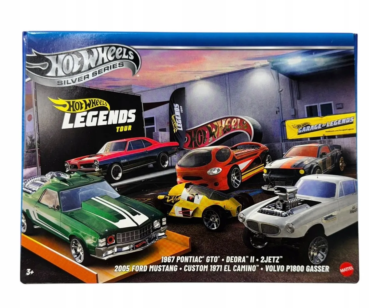 Hot Wheels Legends Tour Collectie 6 Auto's 1:64