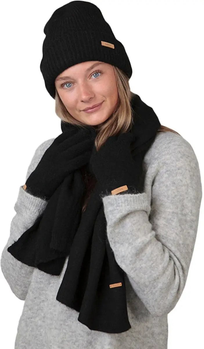Barts Witzia Beanie Dames Muts - Zwart - afbeelding 4 van 5