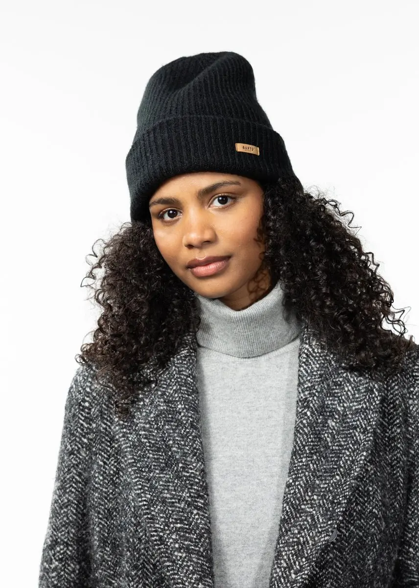 Barts Witzia Beanie Dames Muts - Zwart - afbeelding 2 van 5