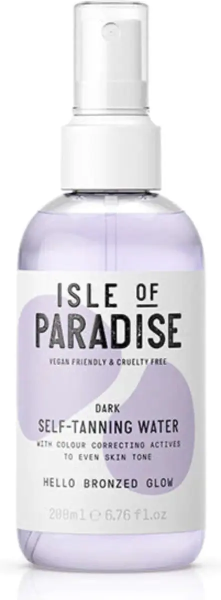 Isle of Paradise Dark Self Tanning Water 200ml