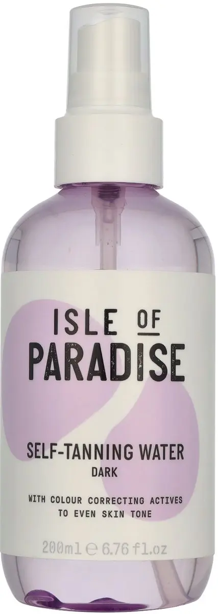 Isle of Paradise Dark Self Tanning Water 200ml - afbeelding 3 van 3