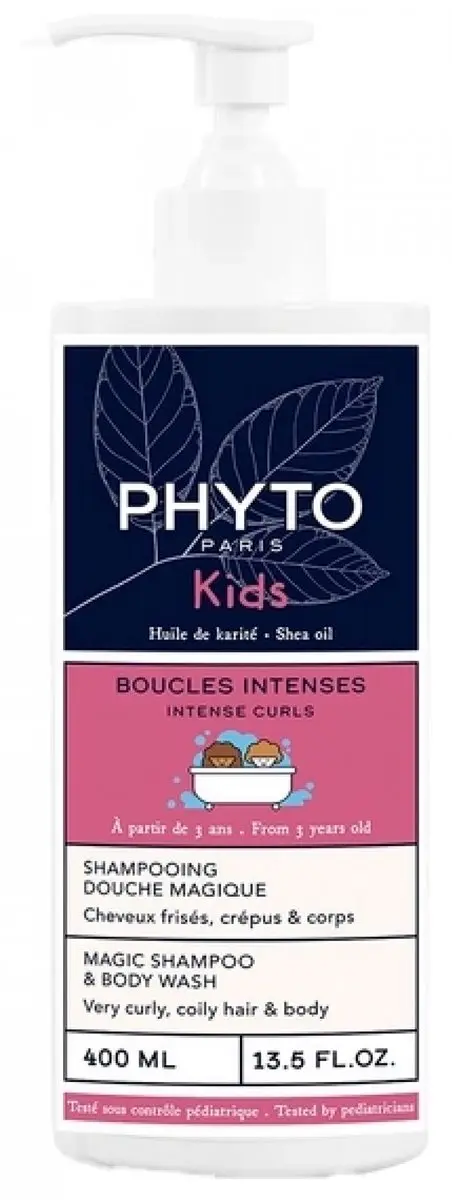 Phyto Kids Douche Magique Boucles Intenses Shampoo 400ml