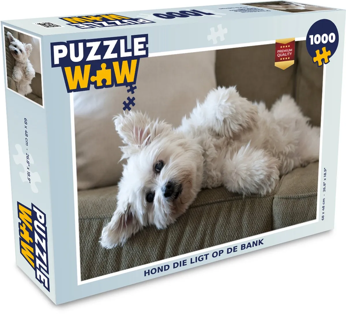 PuzzleWow Legpuzzel 1000 Stuks