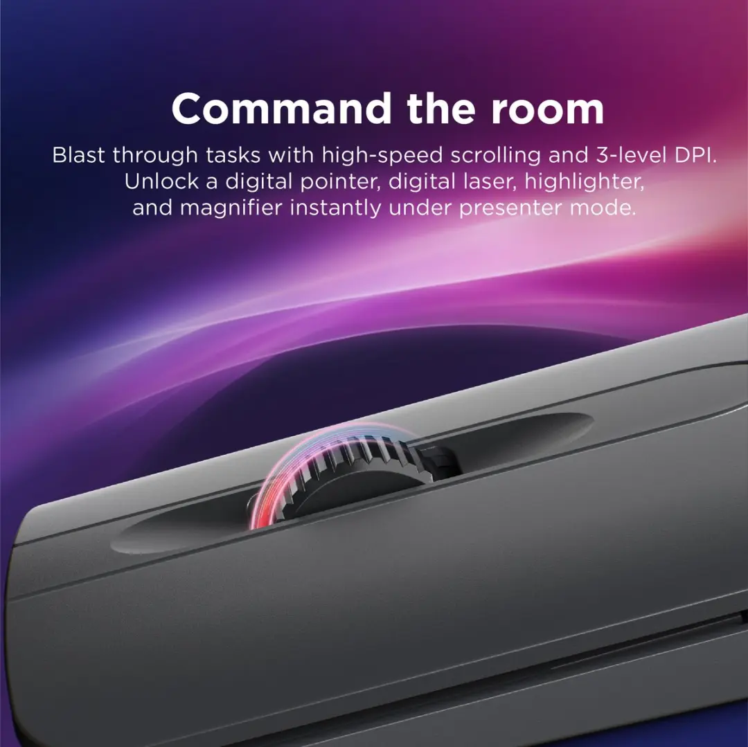 Lenovo 4Y51T62792 Universele Muis - 7 Knoppen Bluetooth - 4000 DPI - Grijs - afbeelding 6 van 6