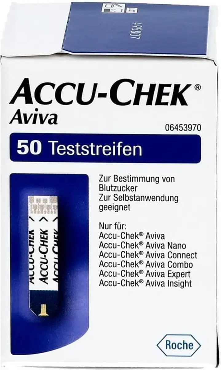 Roche Accu-Chek Aviva Teststrips - 50 Stuks - afbeelding 5 van 6