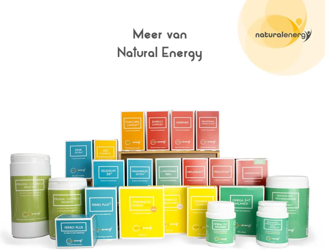 Natural Energy Bernagie Olie 90 Softgels - 250ml