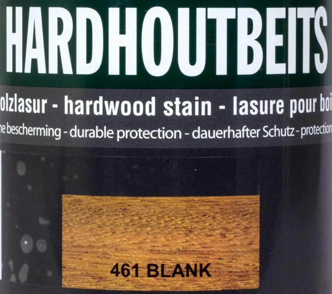 Hermadix Hardhout Beits 461 Blank - 0,75 liter - afbeelding 2 van 6