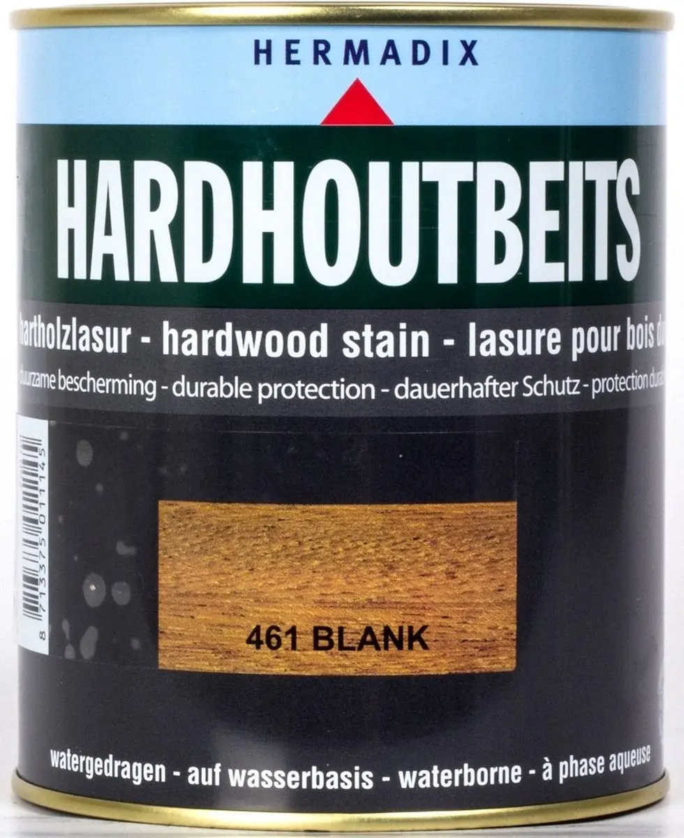 Hermadix Hardhout Beits 461 Blank - 0,75 liter - afbeelding 4 van 6