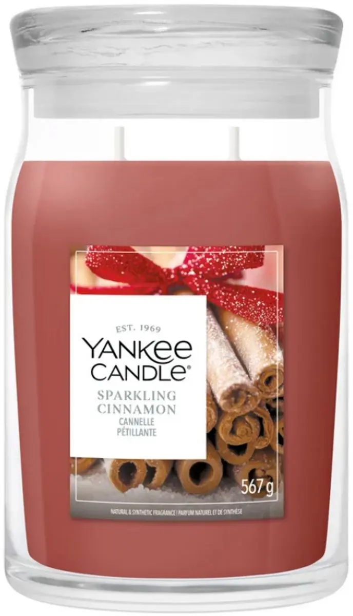 Yankee Candle Sparkling Cinnamon Geurkaars