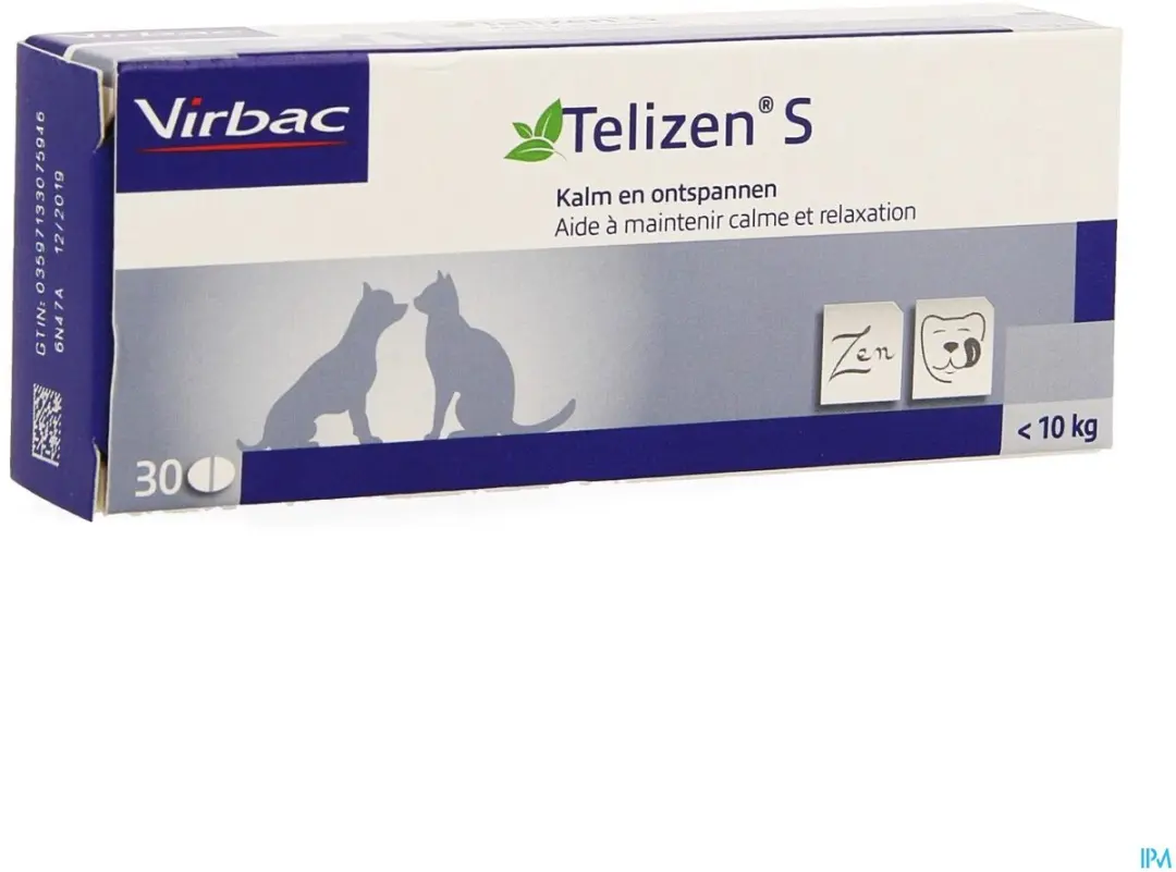 Virbac Telizen Antistress 50mg - 30 Tabletten