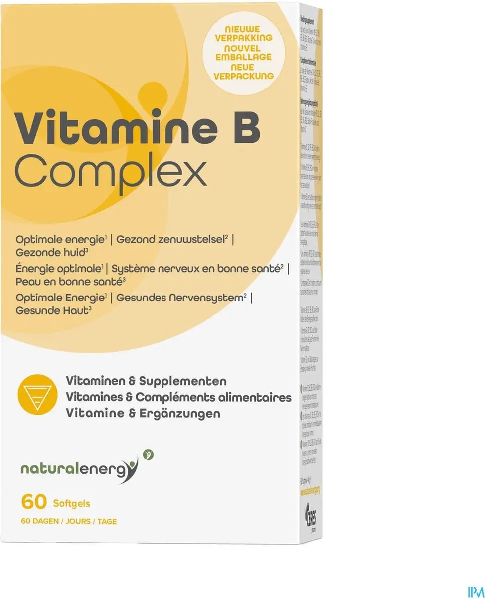 Natural Energy Vitamine B Complex 60 Softgels