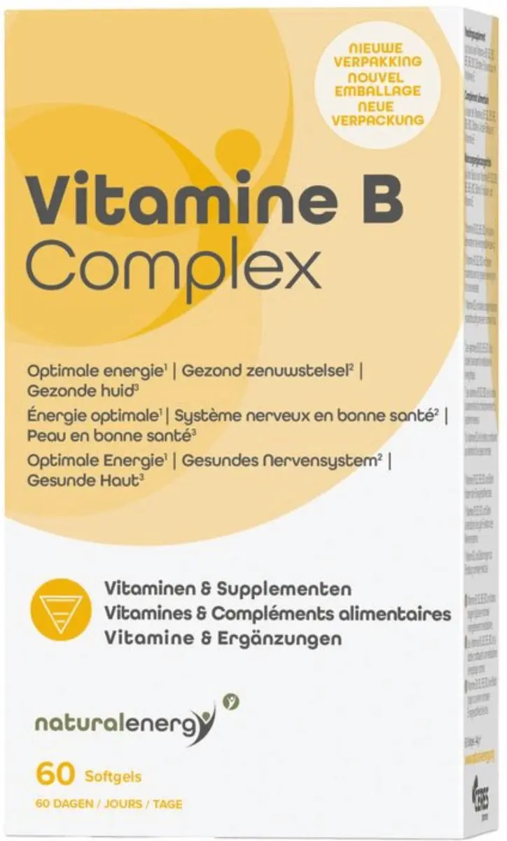 Natural Energy Vitamine B Complex 60 Softgels