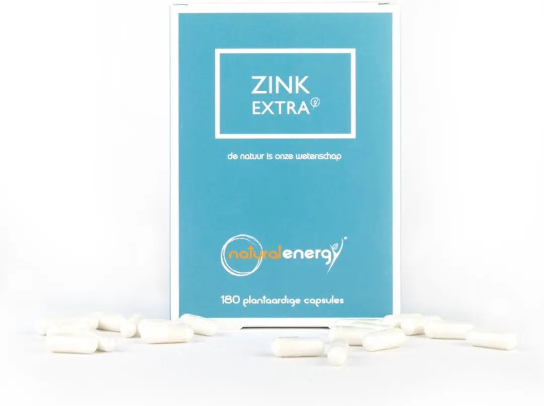 Natural Energy Zink Extra 180 Vegan Capsules
