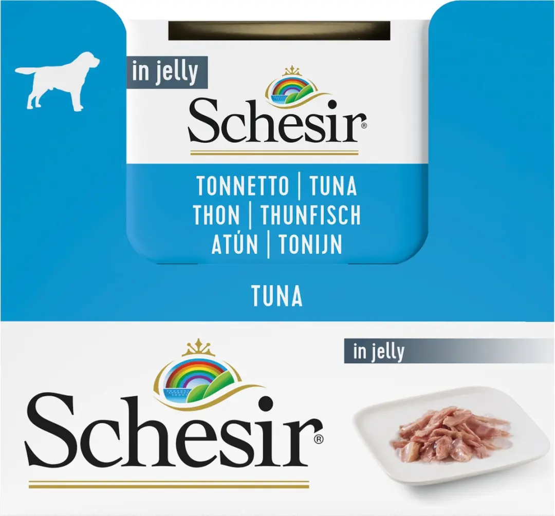 Schesir Konzerva Dog Tonijn in Gelei
