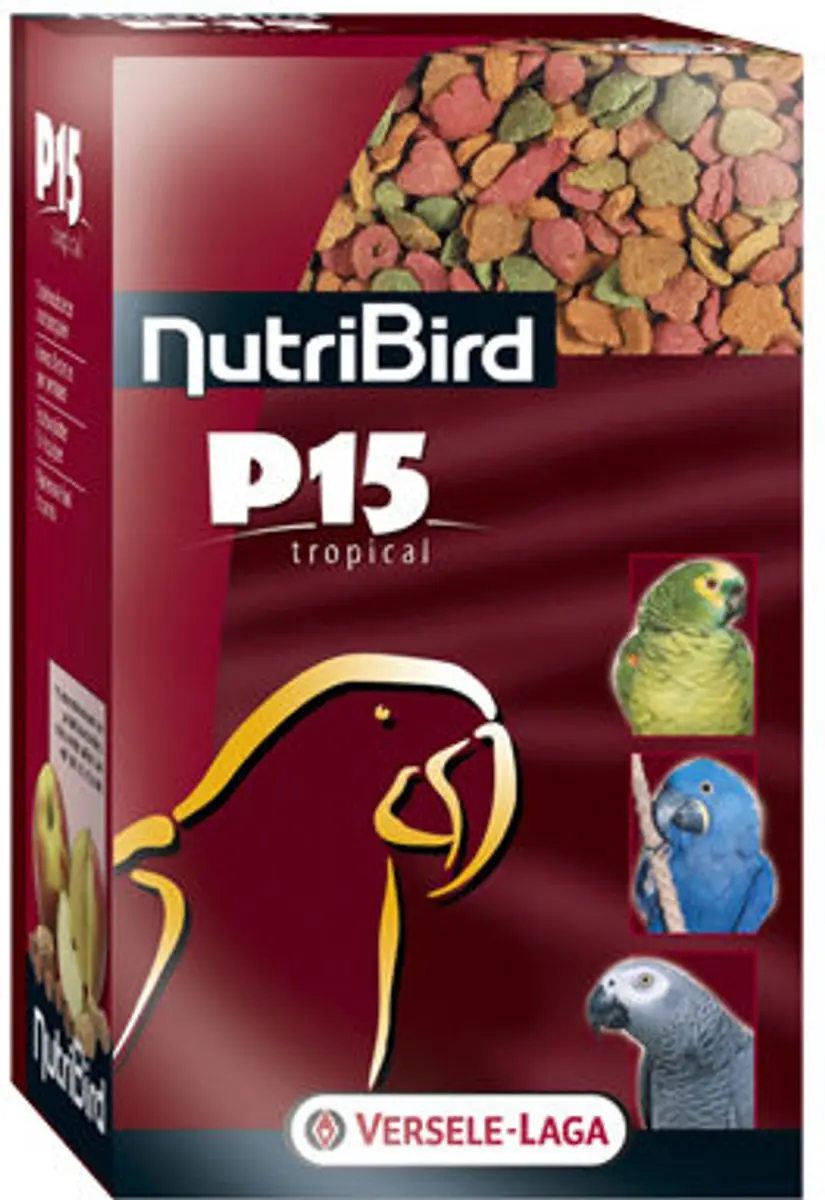 Versele-Laga Nutribird P15 Tropical Papegaaienvoer 3KG - afbeelding 5 van 6