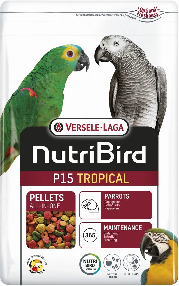 Versele-Laga Nutribird P15 Tropical Papegaaienvoer 3KG
