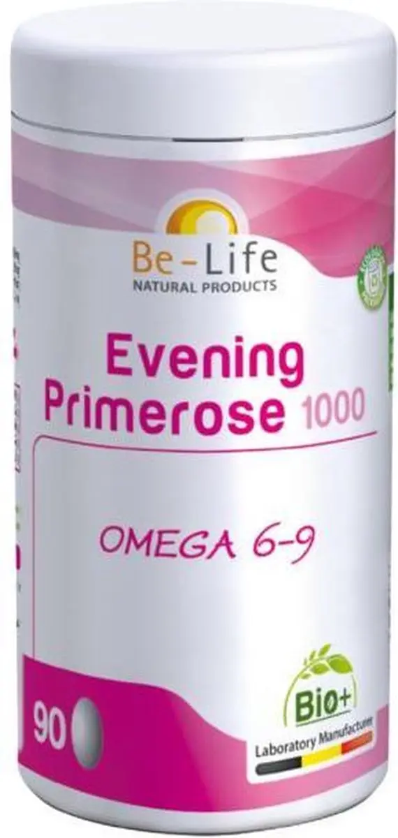 Be-Life Evening Primrose 1000 Bio 90 Capsules
