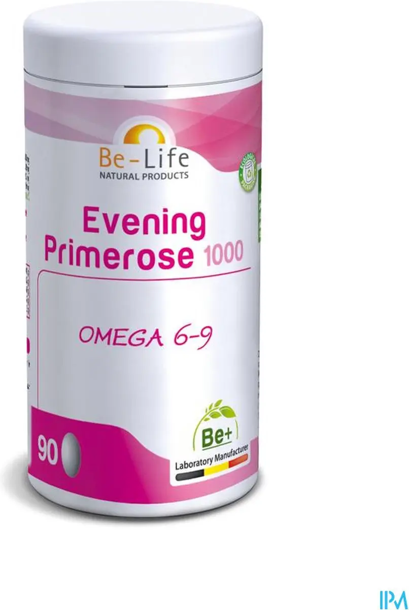 Be-Life Evening Primrose 1000 Bio 90 Capsules