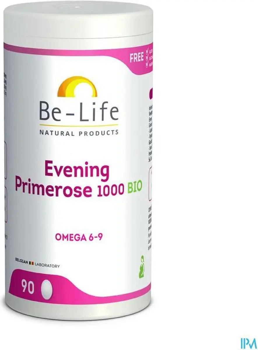 Be-Life Evening Primrose 1000 Bio 90 Capsules