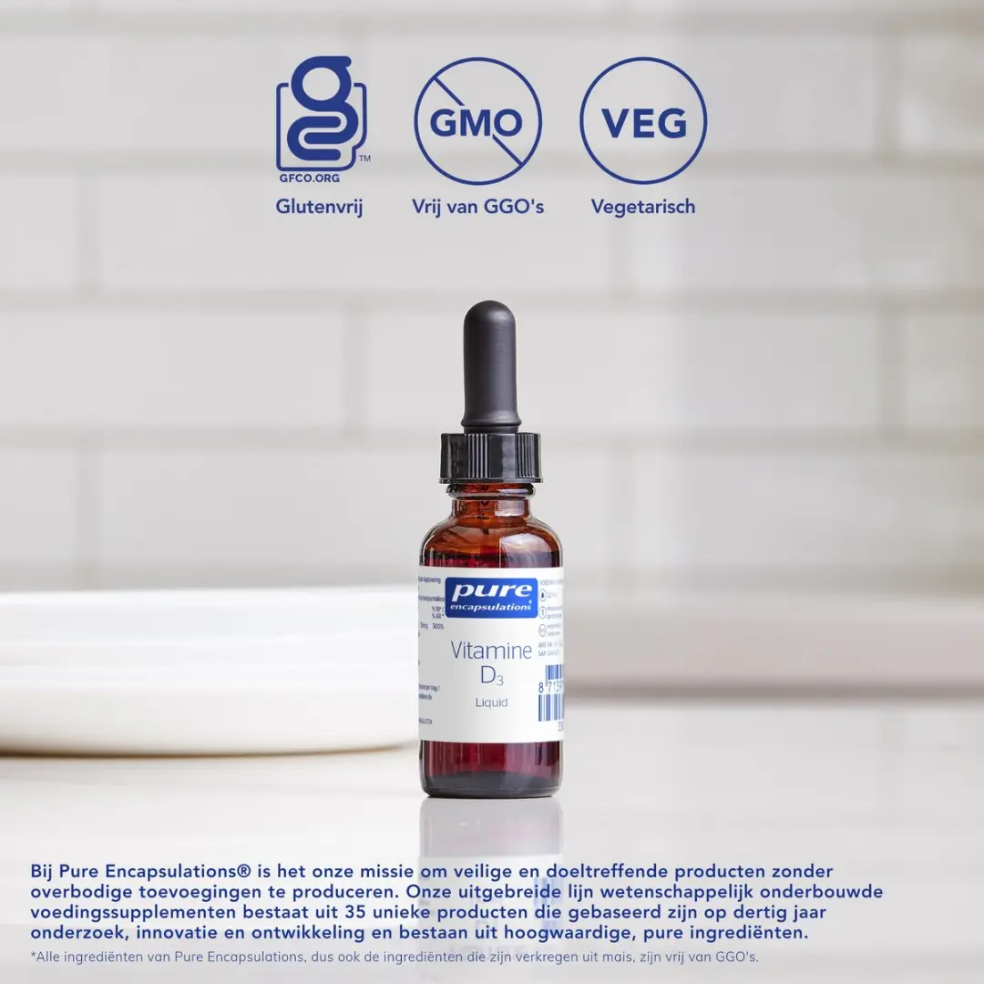 Pure Encapsulations Vitamine D3 Liquid 22.5ml