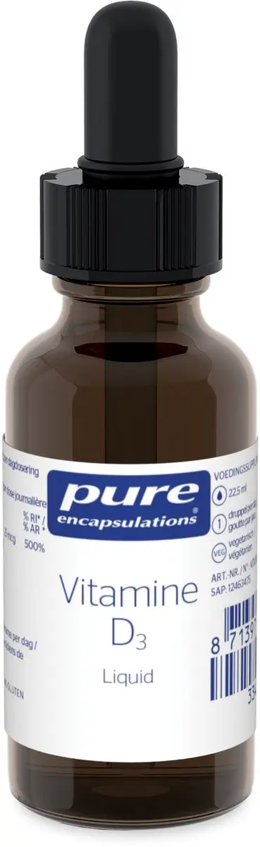 Pure Encapsulations Vitamine D3 Liquid 22.5ml