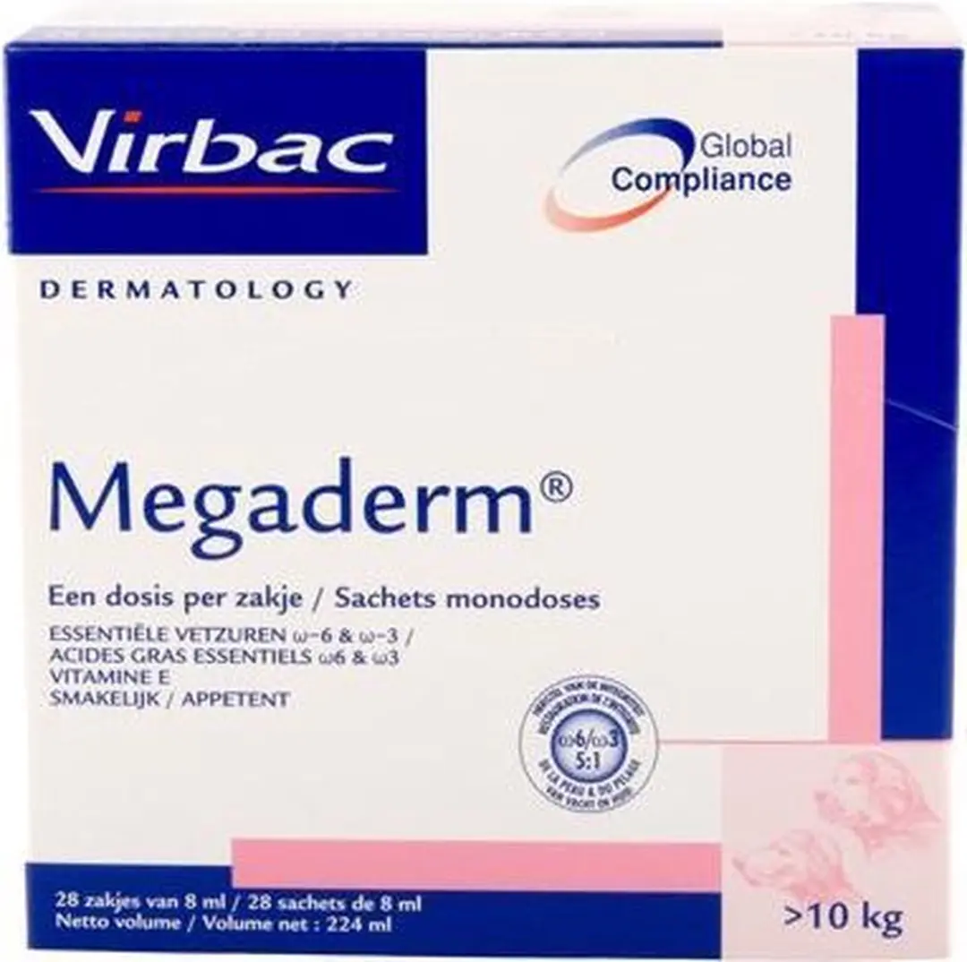 Virbac Megaderm Monodosering 28x8ml
