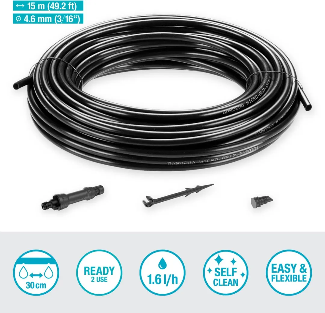 Gardena Micro Drip System Startset - 15m Druppelsysteem - 15 Planten - afbeelding 2 van 6